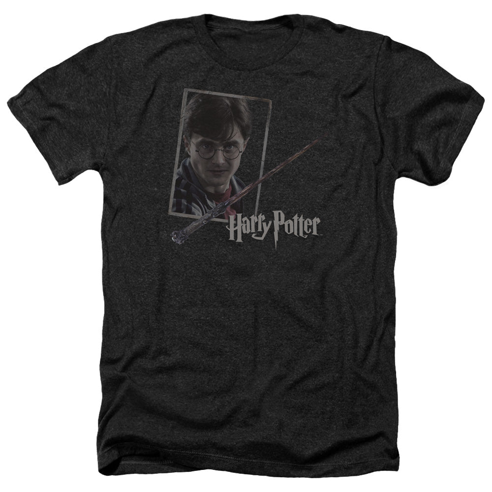 Harry Potter Harrys Wand Portrait T-Shirt