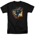 Superman Blasting Through T-Shirt
