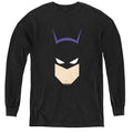 Batman  Bat Head Youth Long Sleeve T-Shirt