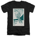 Star Trek The Measure of a Man Black V-Neck T-Shirt
