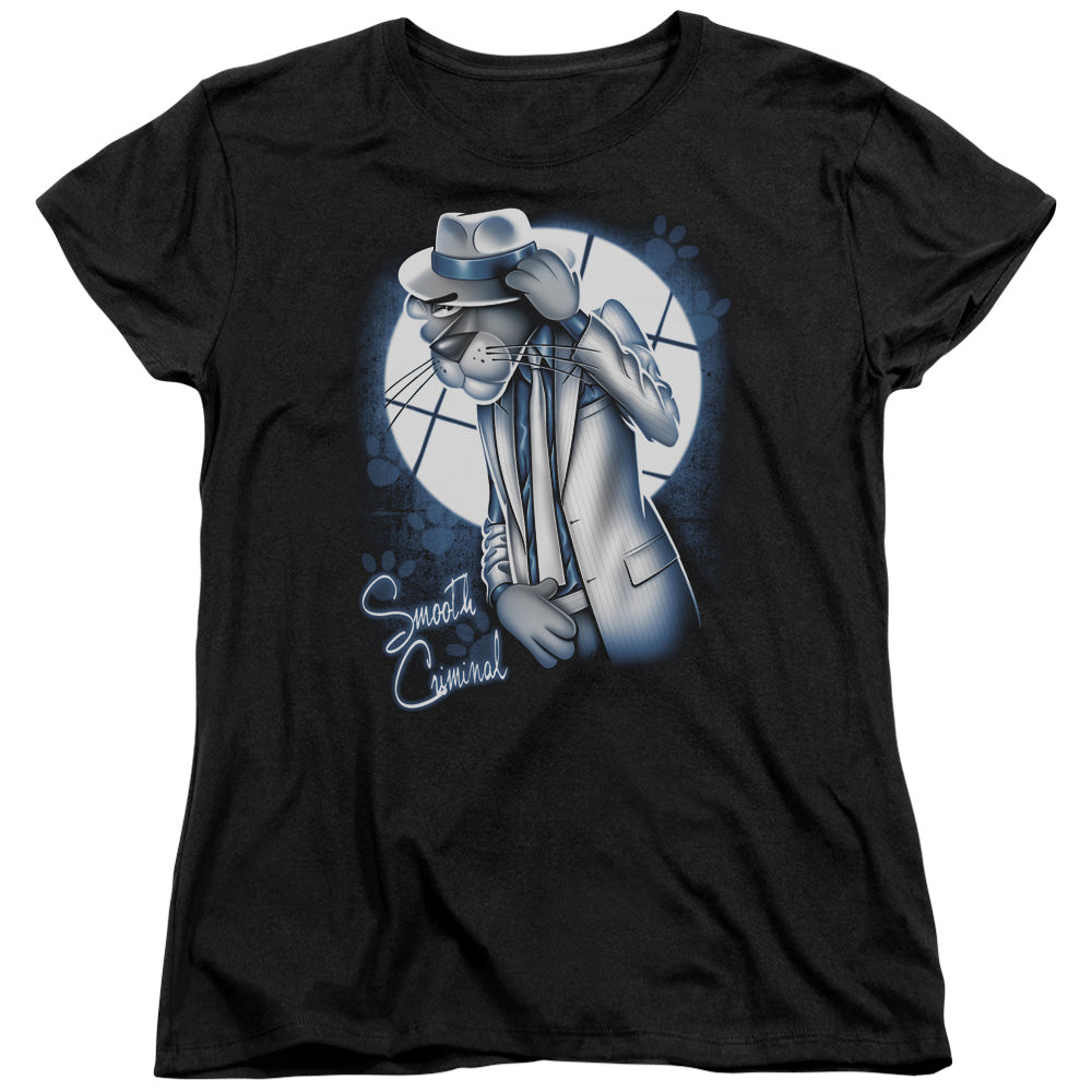 Pink Panther Smooth Criminal Womens T-Shirt