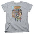 Justice League Team Up Womens T-Shirt