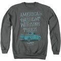 Ford Vintage America'S Hardest Working Truck Crewneck Sweatshirt