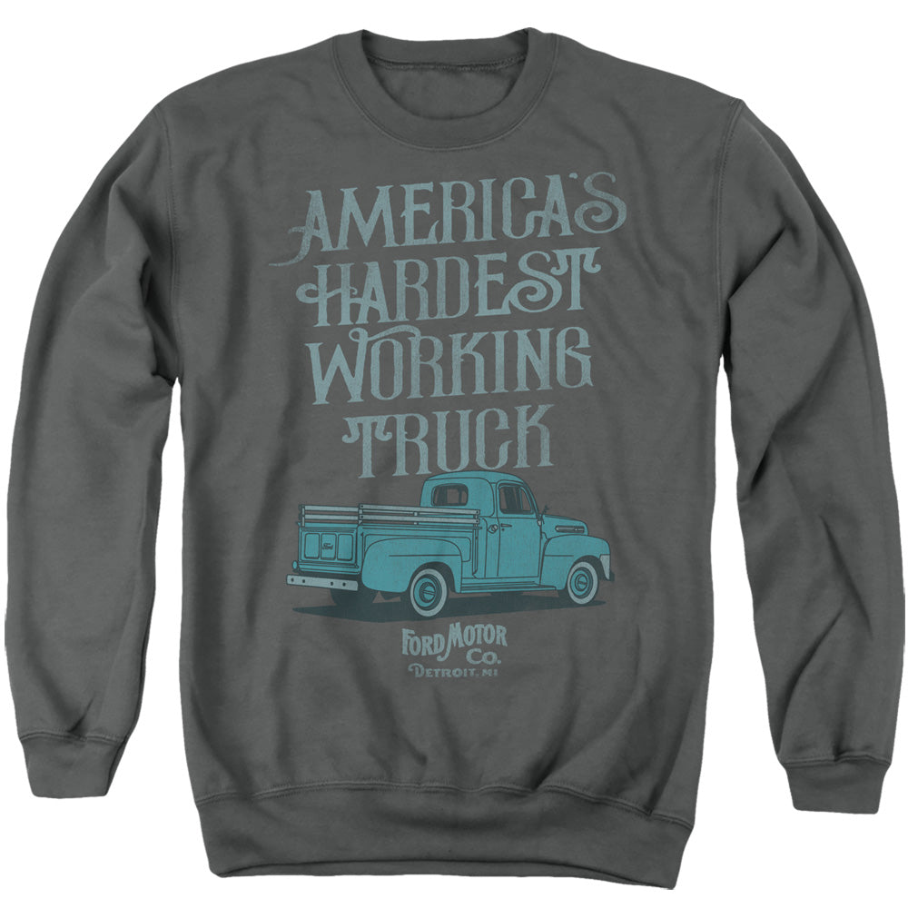 Ford Vintage America'S Hardest Working Truck Crewneck Sweatshirt