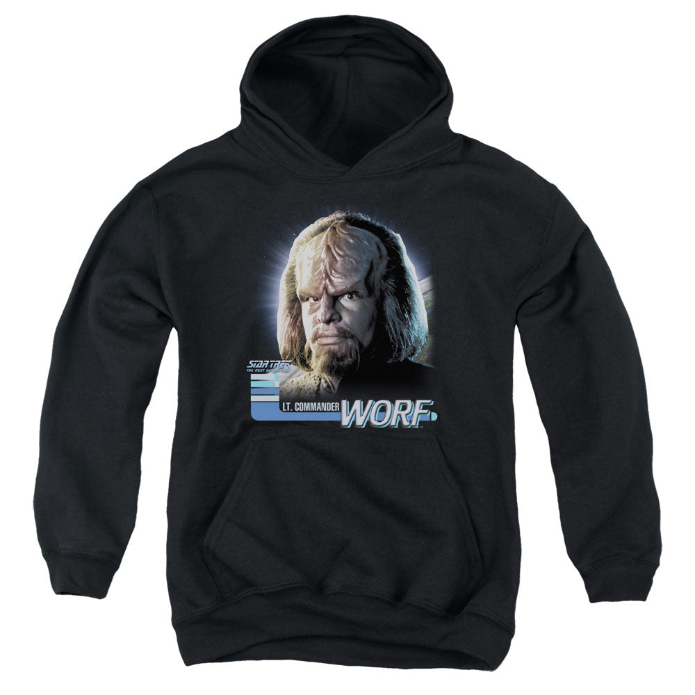 Star Trek TNG Worf Youth Hoodie