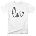 Elvis Presley Sketchy Name T-Shirt