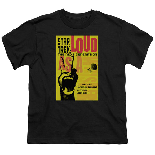 Star Trek Loud as a Whisper Black Youth/Toddler T-Shirt