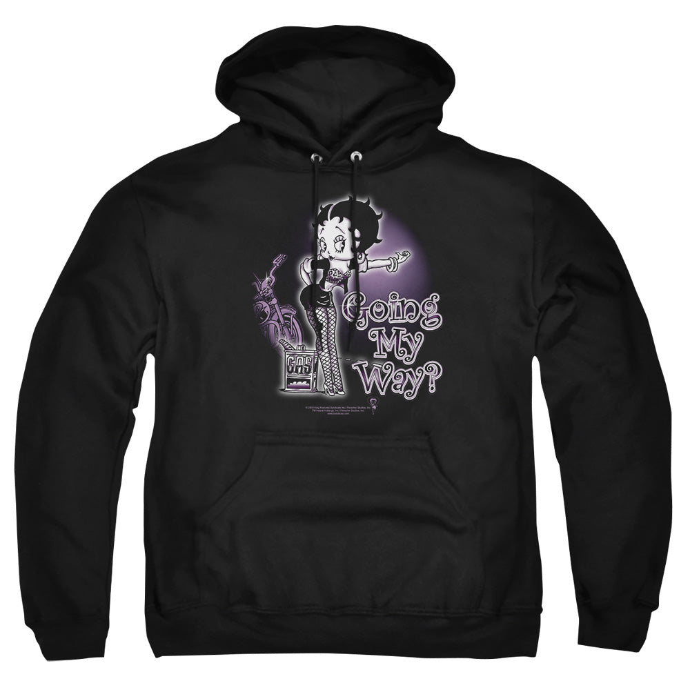 Betty Boop My Way Pullover Hoodie