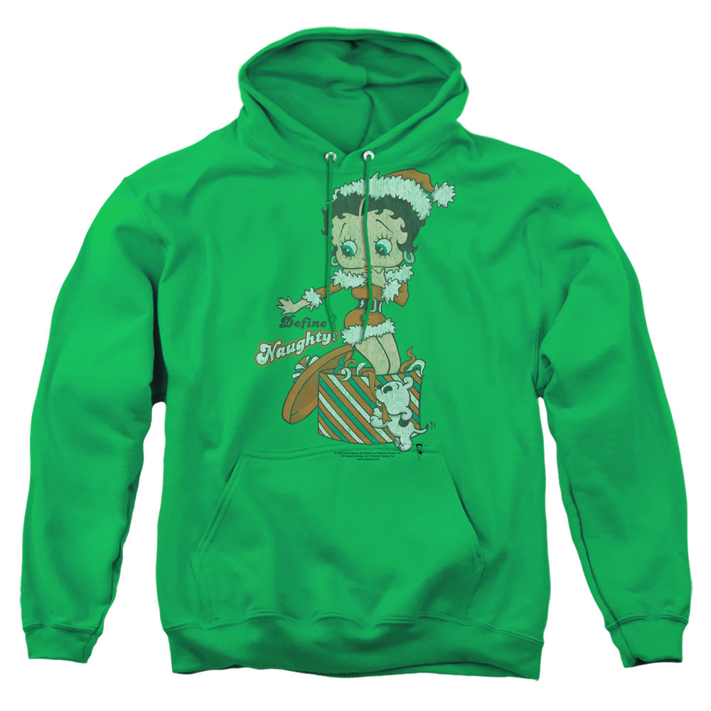 Betty Boop Define Naughty Pullover Hoodie