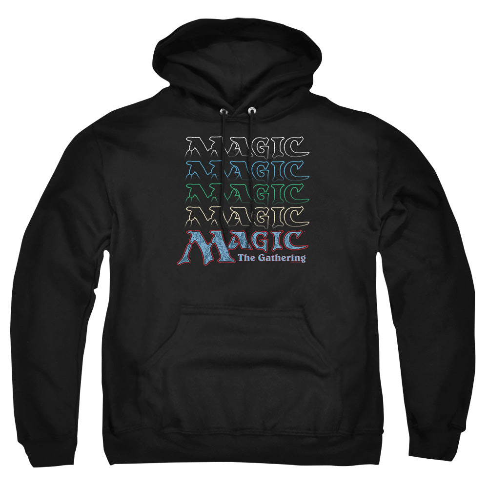 Magic the Gathering Retro Logo Repeat Pullover Hoodie