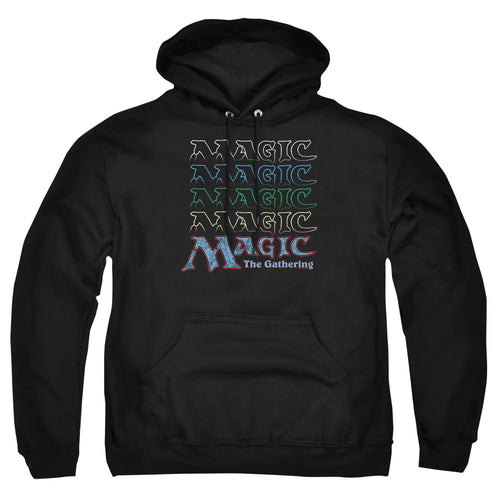 Magic the Gathering Retro Logo Repeat Pullover Hoodie