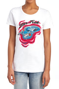 Star Trek Enterprise Airbrush Womens T-Shirt