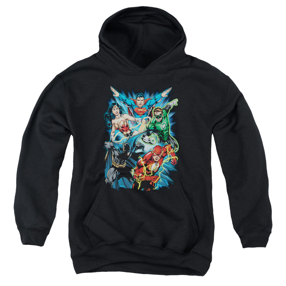 Justice League Jl Assemble Youth Hoodie