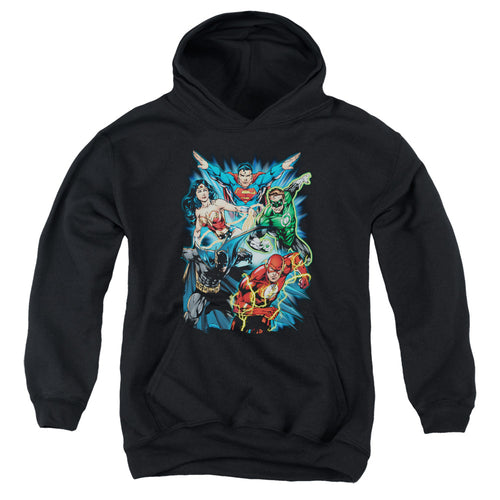 Justice League Jl Assemble Youth Hoodie
