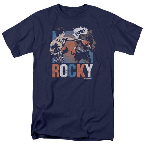 Rocky Pow Navy T-Shirt
