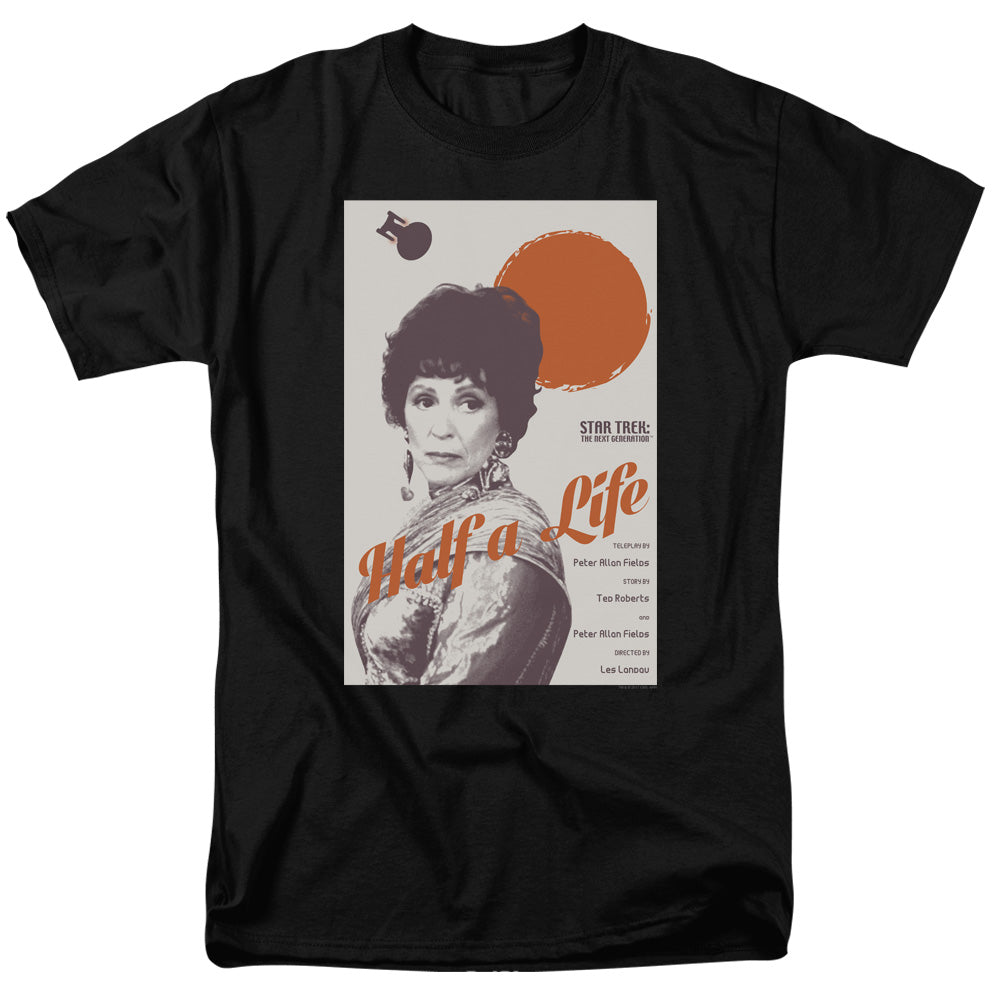 Star Trek Half a Life Black T-Shirt