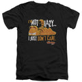 Garfield Not Lazy V-Neck T-Shirt