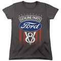 Ford Genuine Parts Flag Womens T-Shirt