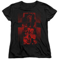 The Exorcist Red Collage Womens T-Shirt