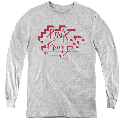 Roger Waters The Wall Logo Youth Long Sleeve T-Shirt