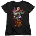 Black Adam Black Adam Character Bolt Womens T-Shirt