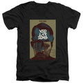 Star Trek Violations Black V-Neck T-Shirt