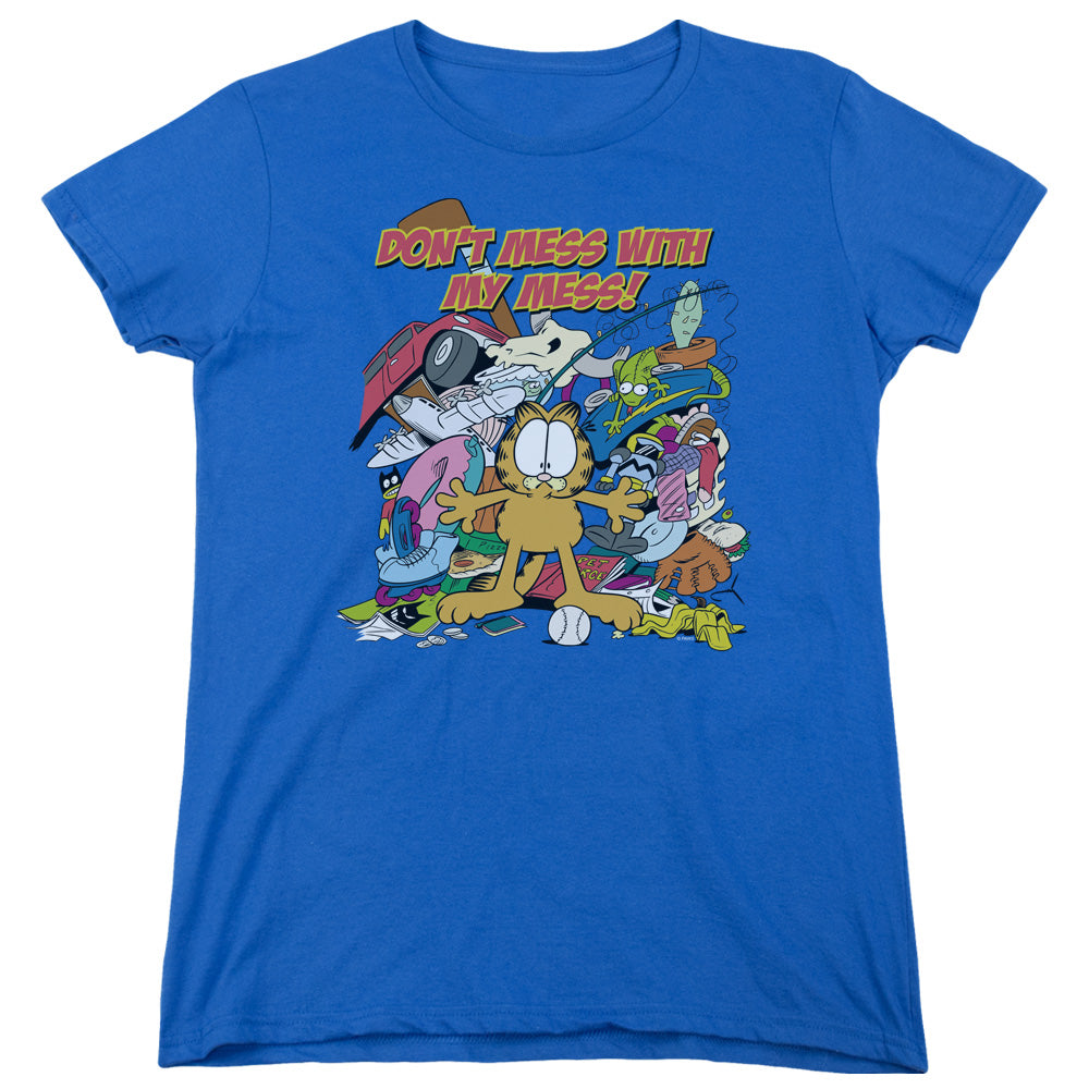 Garfield My Mess Womens T-Shirt