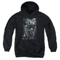 Batman In the Rain Youth Hoodie