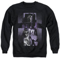 The Exorcist Purple Collage Crewneck Sweatshirt