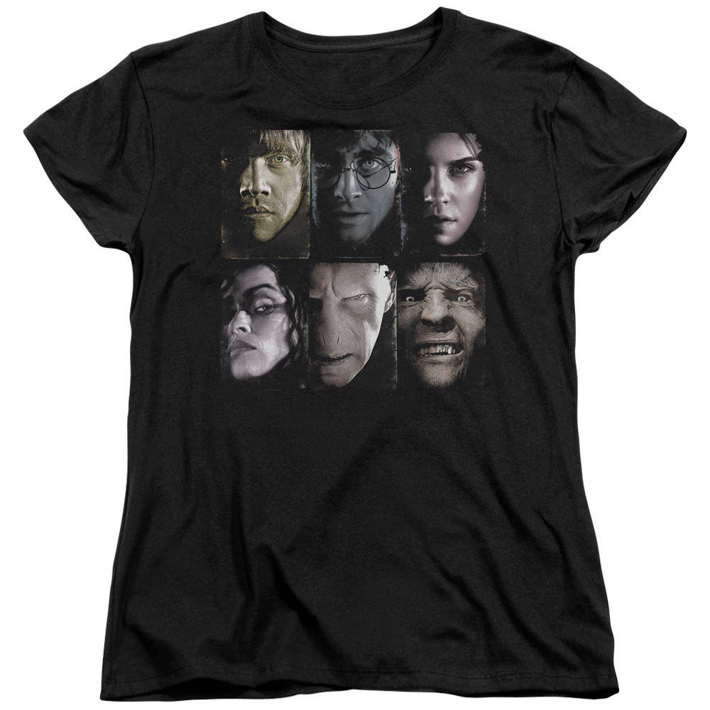 Harry Potter Horizontal Heads Womens T-Shirt