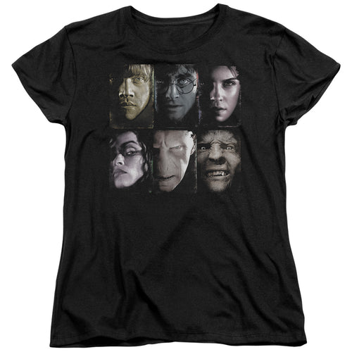 Harry Potter Horizontal Heads Womens T-Shirt
