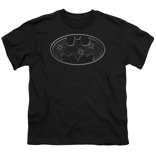 Batman Glass Hole Logo Youth/Toddler T-Shirt