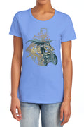 DC Comics Batgirl Biker Womens T-Shirt