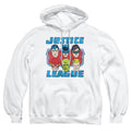 DC Comics Faces Of Justice Pullover Hoodie