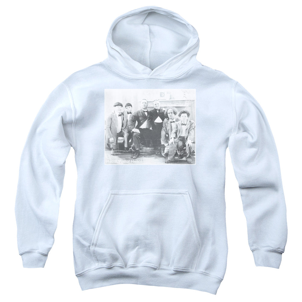 The Three Stooges Hello Hello Hello Youth Hoodie