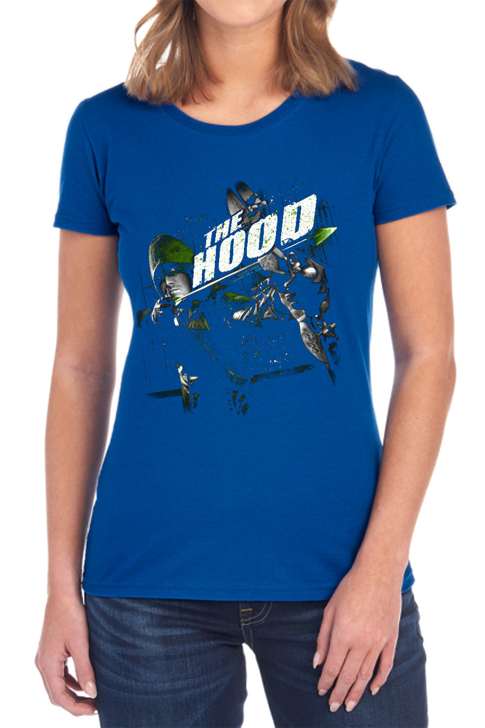 Arrow The Hood Womens T-Shirt