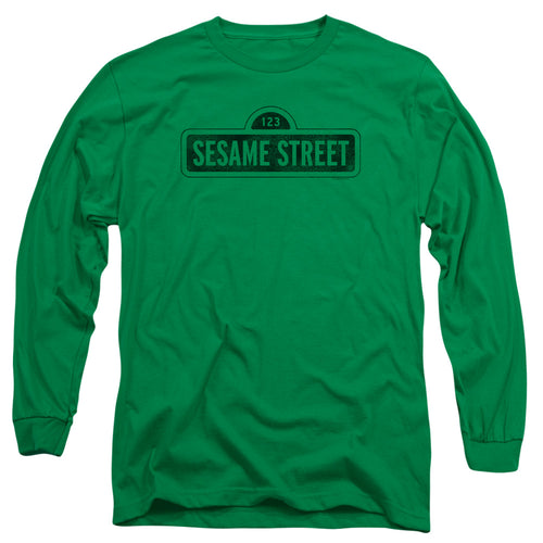 Sesame Street One Color Dark Long Sleeve T-Shirt