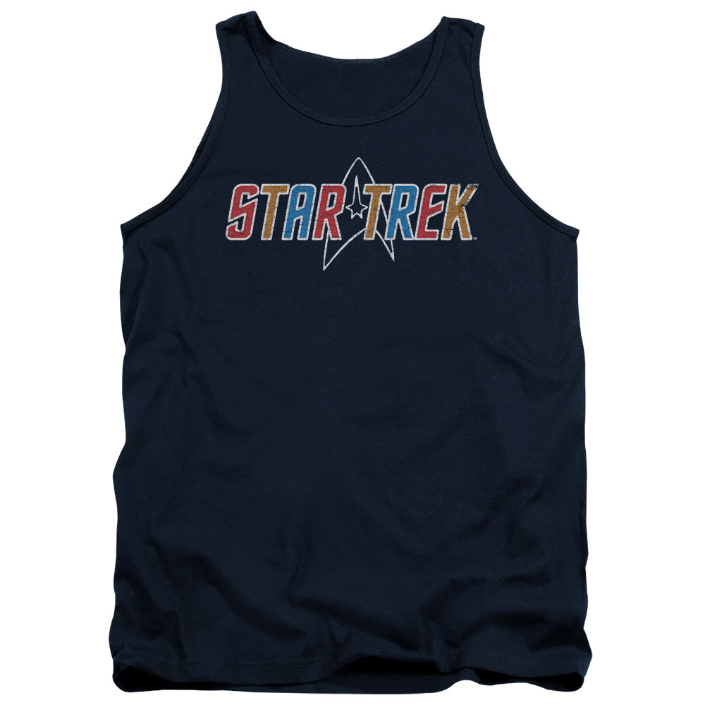 Star Trek Multi Colored Logo Tank Top