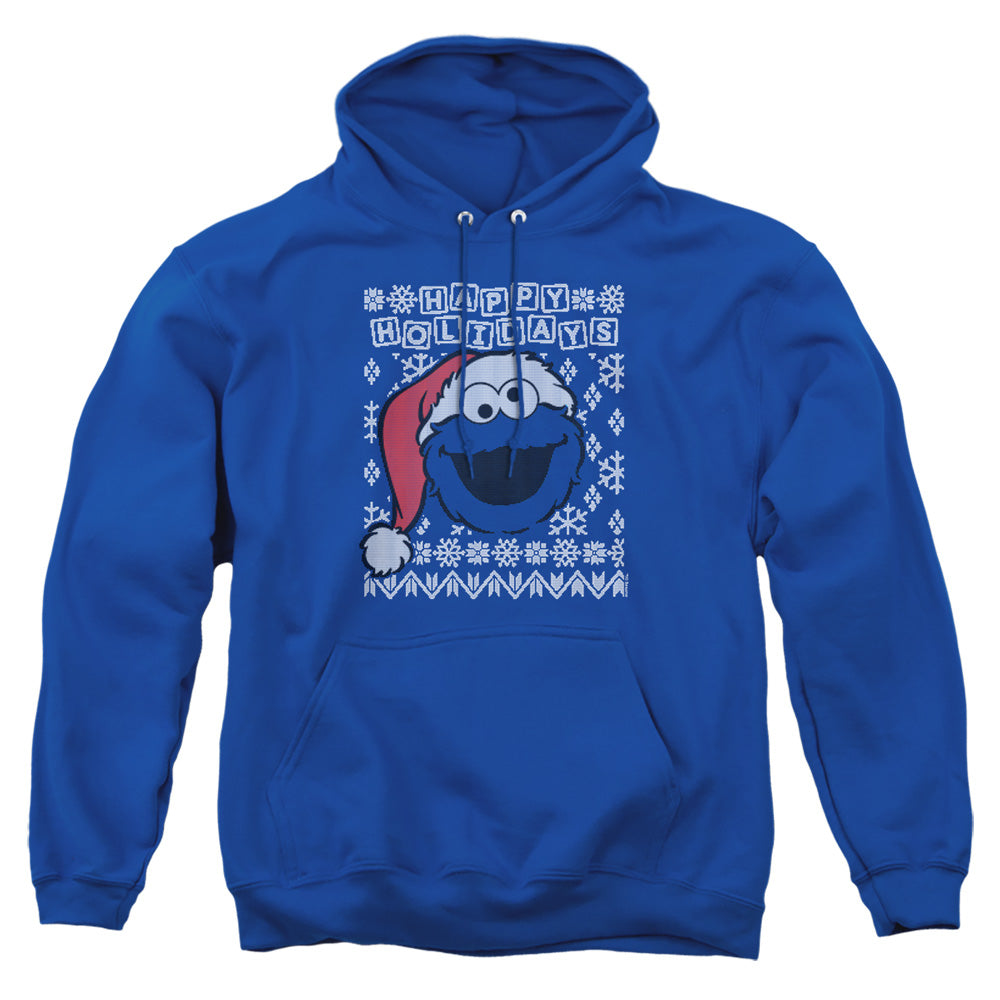 Sesame Street Cookie Monster Ugly Christmas Pullover Hoodie
