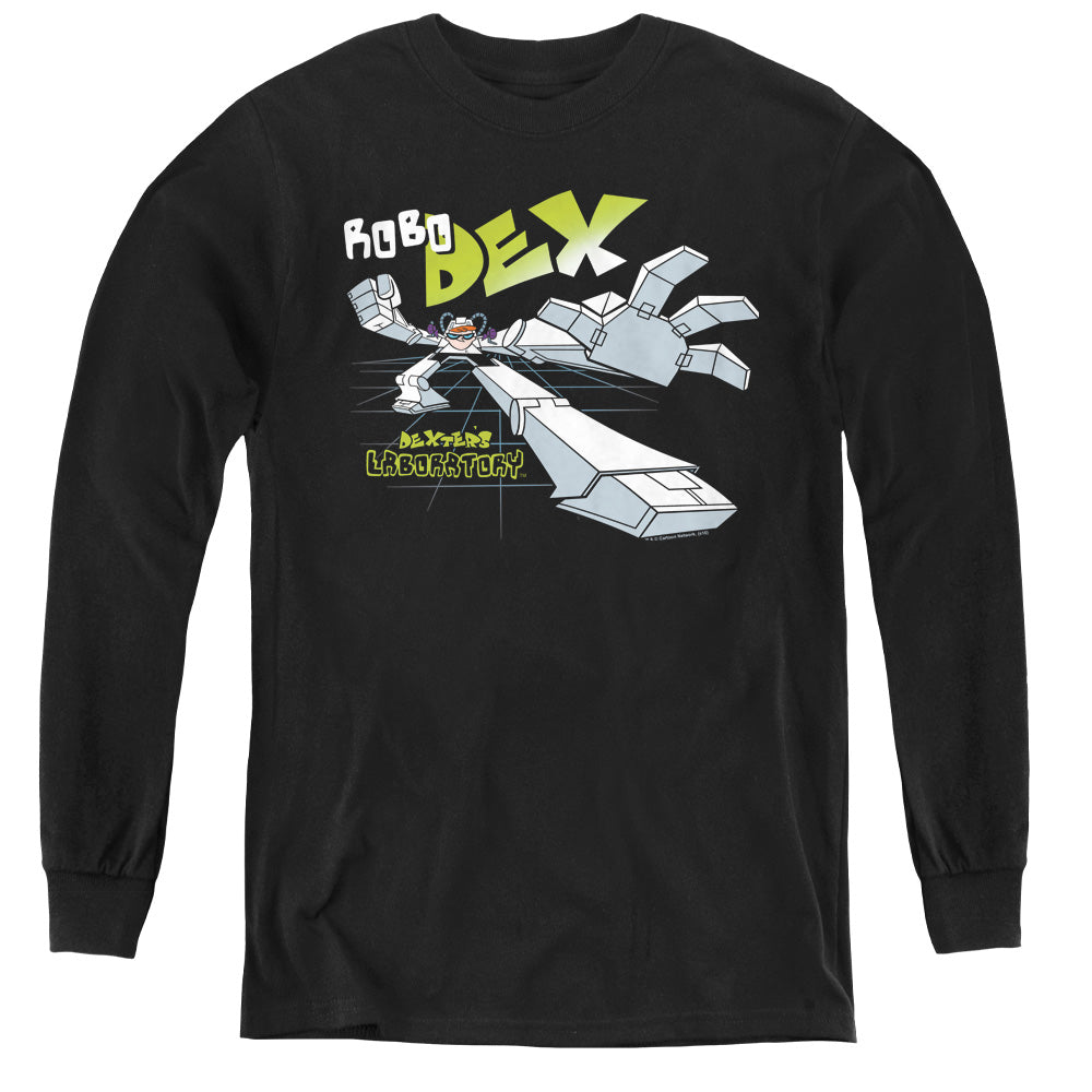 Dexter's Laboratory Robo Dex Youth Long Sleeve T-Shirt
