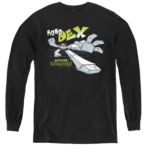 Dexter's Laboratory Robo Dex Youth Long Sleeve T-Shirt