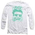 Betty Boop Summer Shades White Long Sleeve T-Shirt