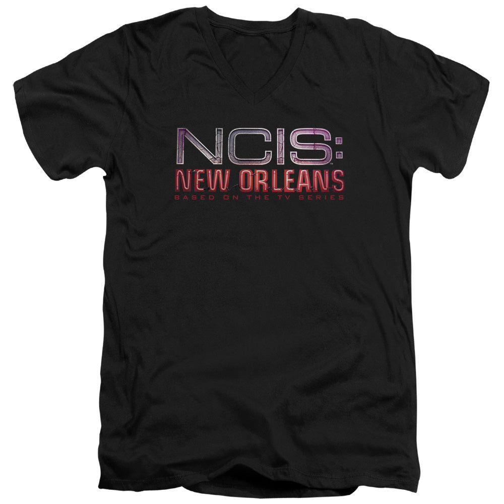 NCIS: New Orleans Neon Sign V-Neck T-Shirt