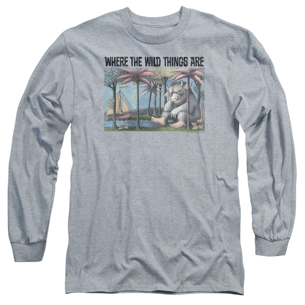 Where the Wild Things Are Cover Art Long Sleeve T-Shirt