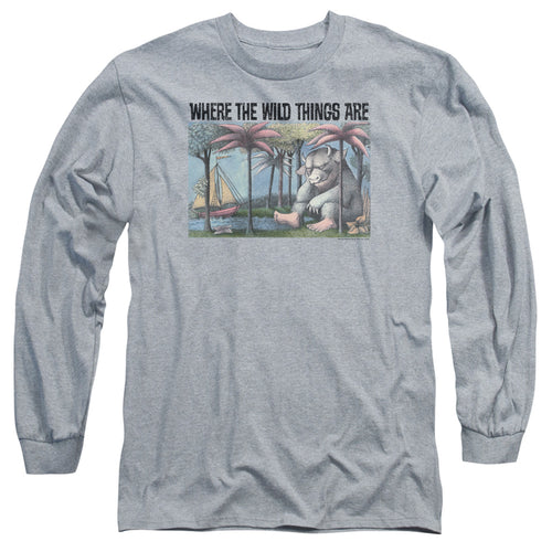 Where the Wild Things Are Cover Art Long Sleeve T-Shirt