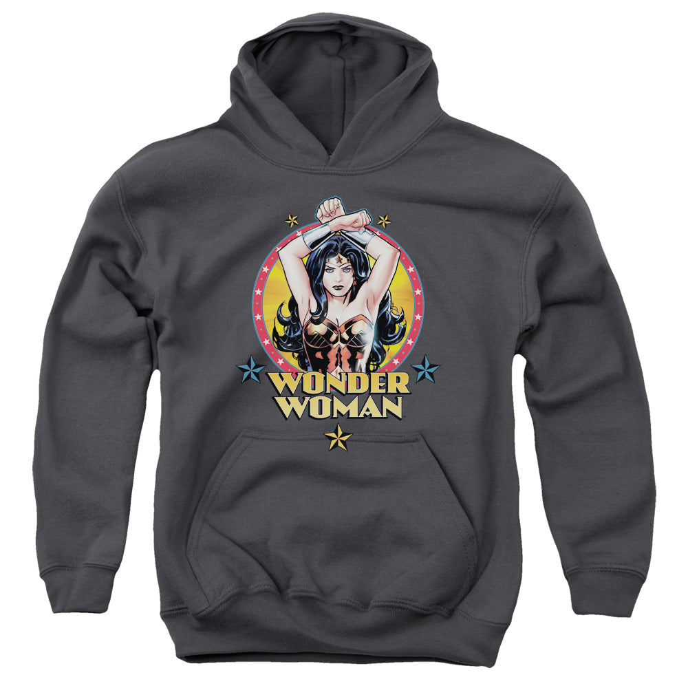 Justice League Powerful Woman Youth Hoodie