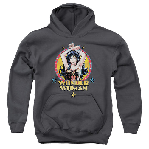 Justice League Powerful Woman Youth Hoodie
