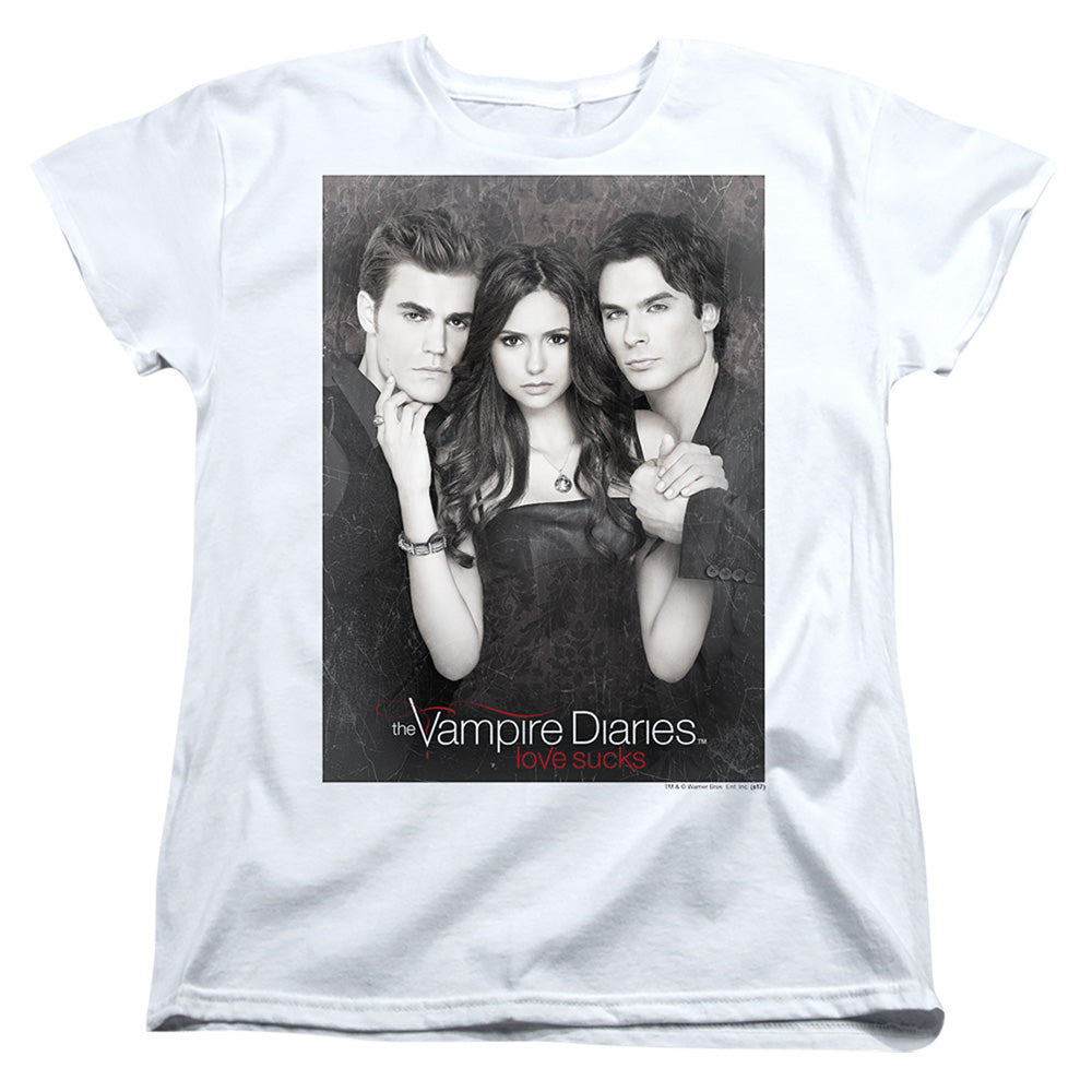 The Vampire Diaries That Was Then Womens T-Shirt
