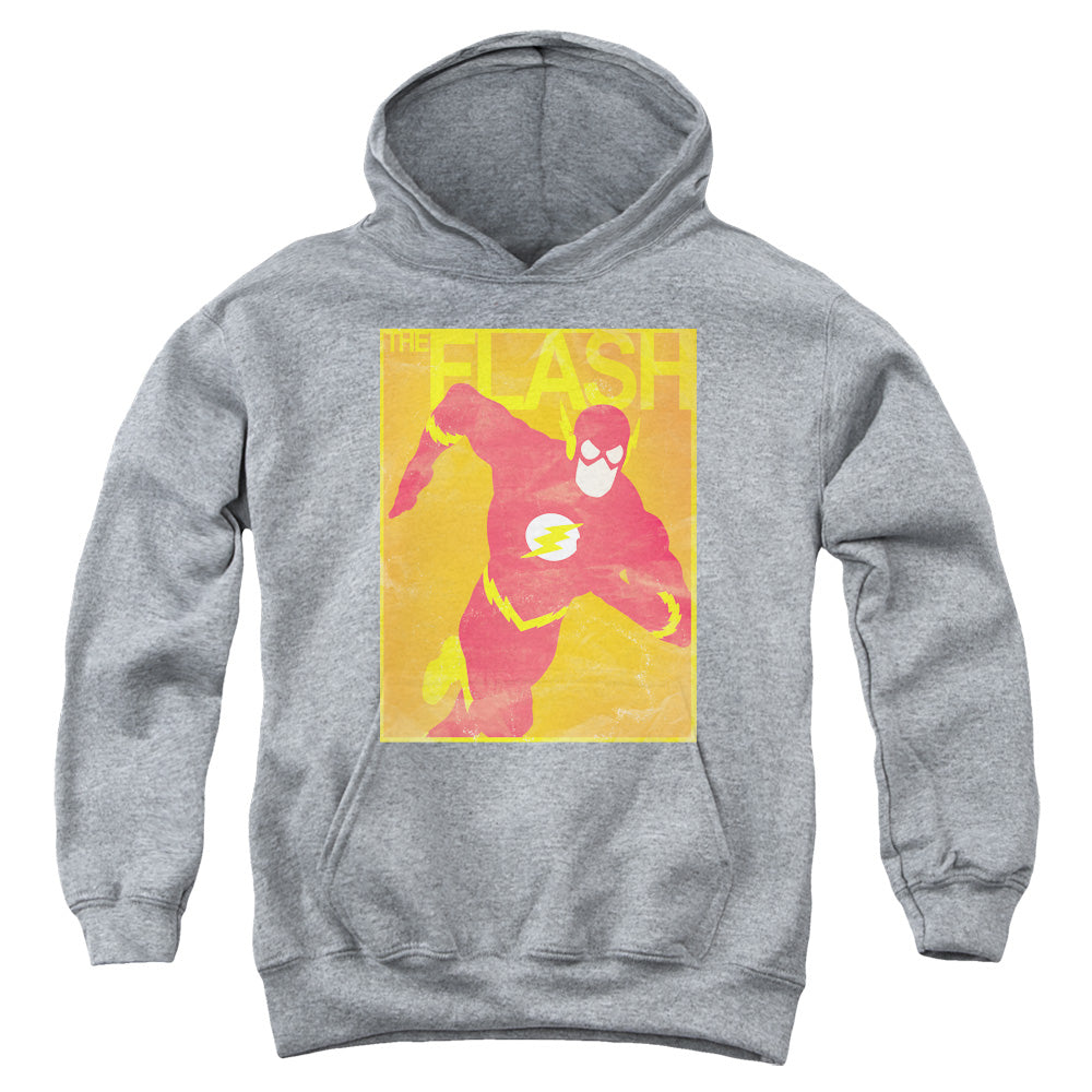 Justice League Simple Flash Poster Youth Hoodie