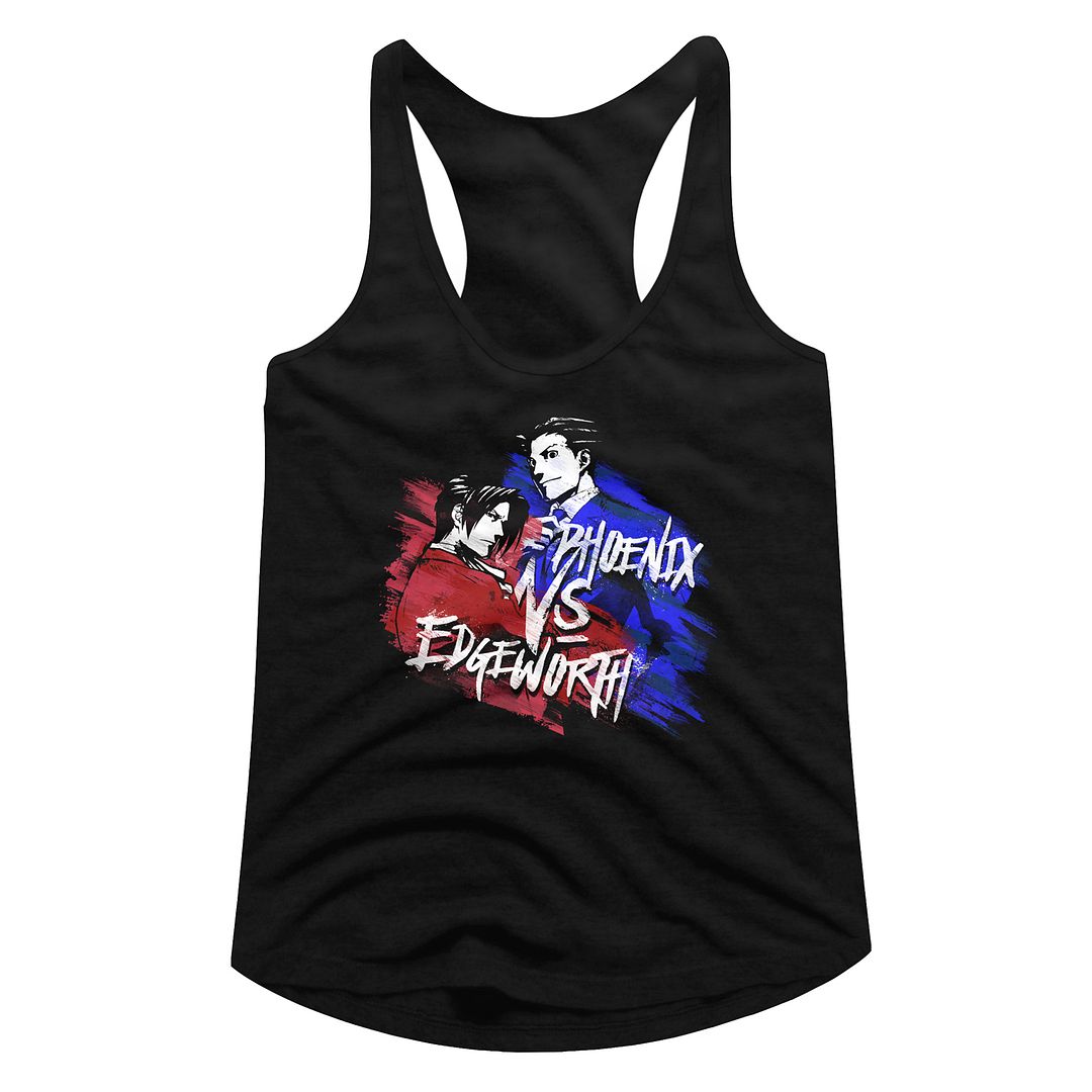 Ace Attorney Ladies Racerback - Vs